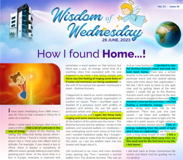 How I found Home…!